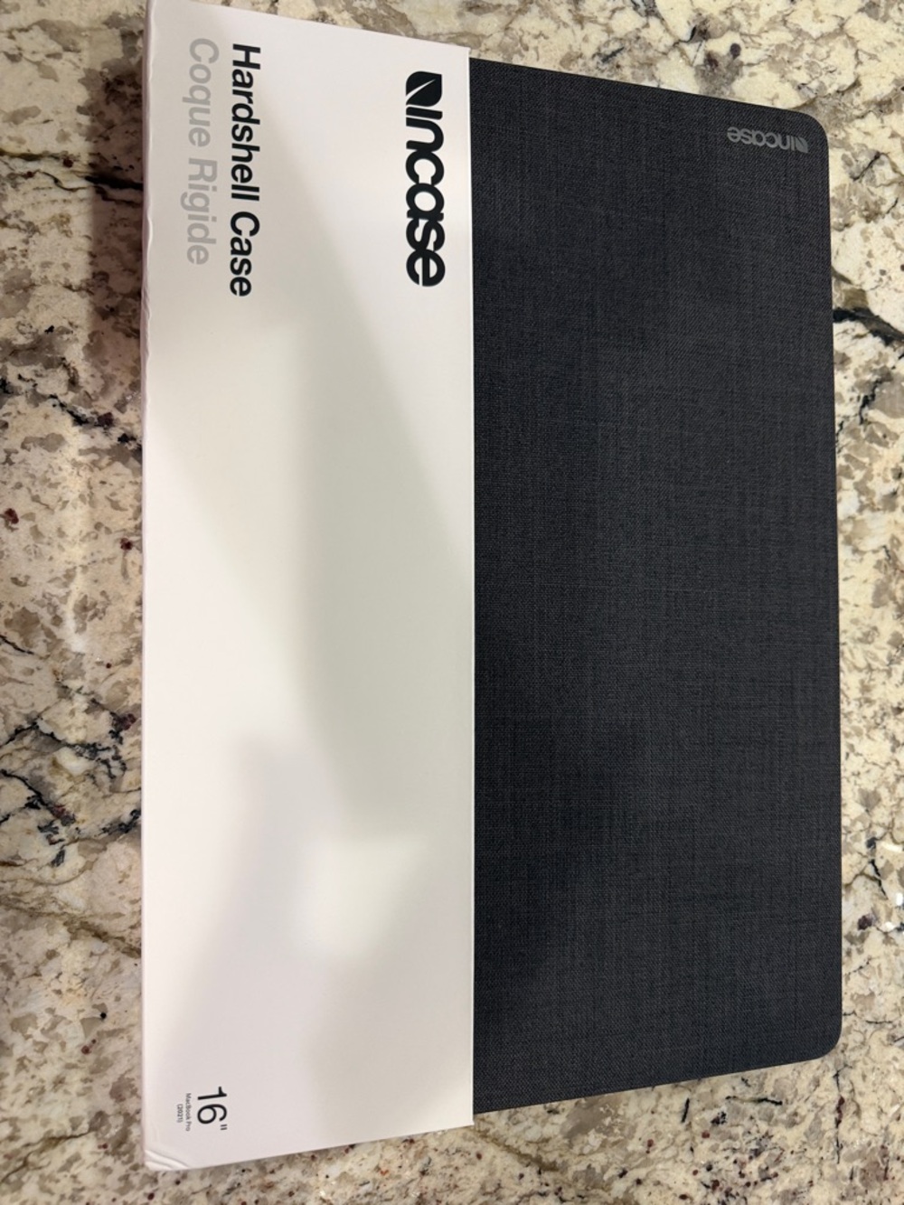 Incase 16" Hardshell Laptop Case - Charcoal Black